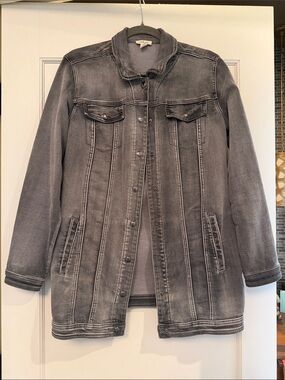 Tribal Jeans super soft grey denim jacket